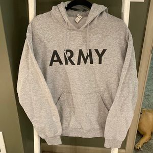 Army hoodie. Size small